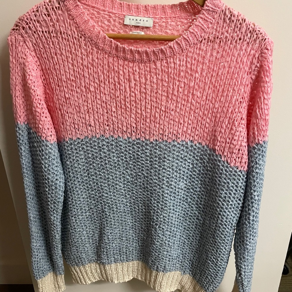 *NEW* Sandro knitted multicolor jumper
